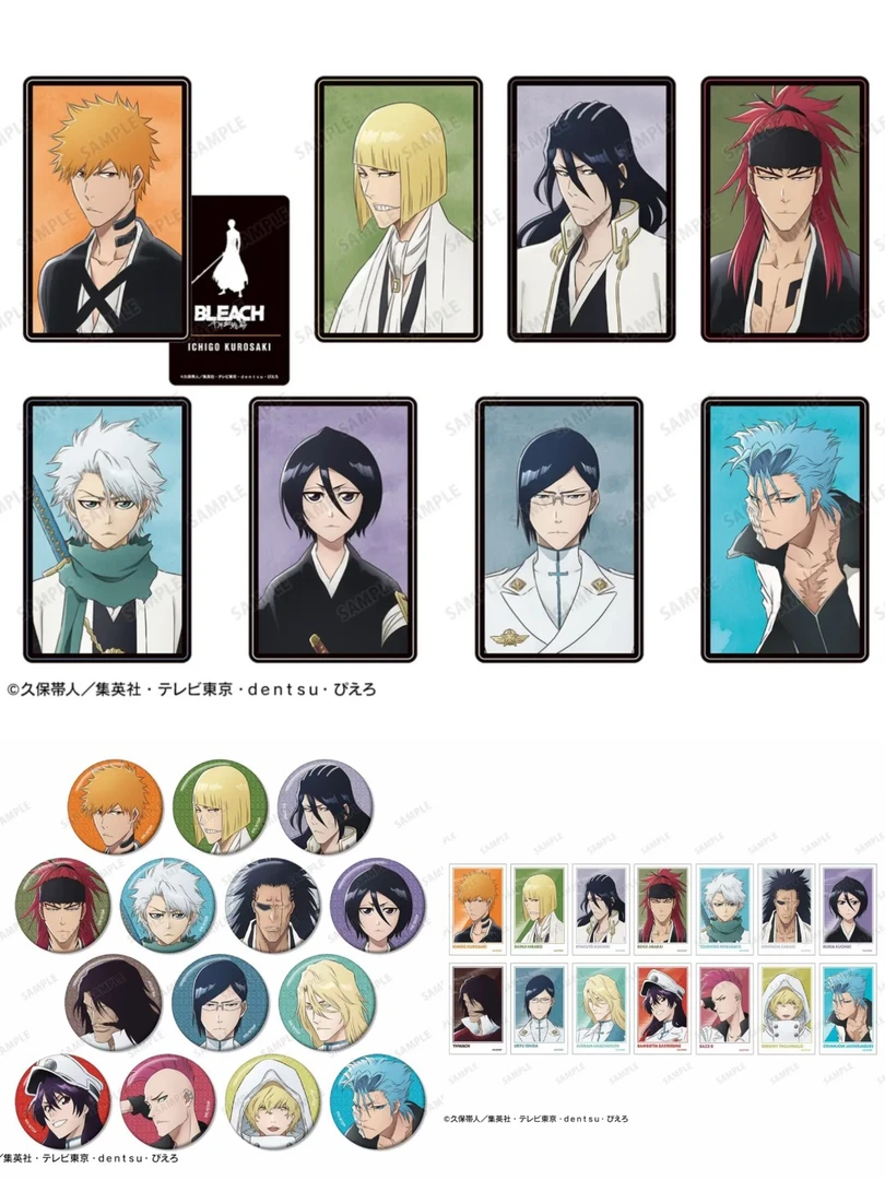 【死神】日谷 千年血战卡 拍立得 闪吧唧 盲盒代拆