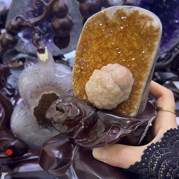 水晶珠宝半成品未镶嵌