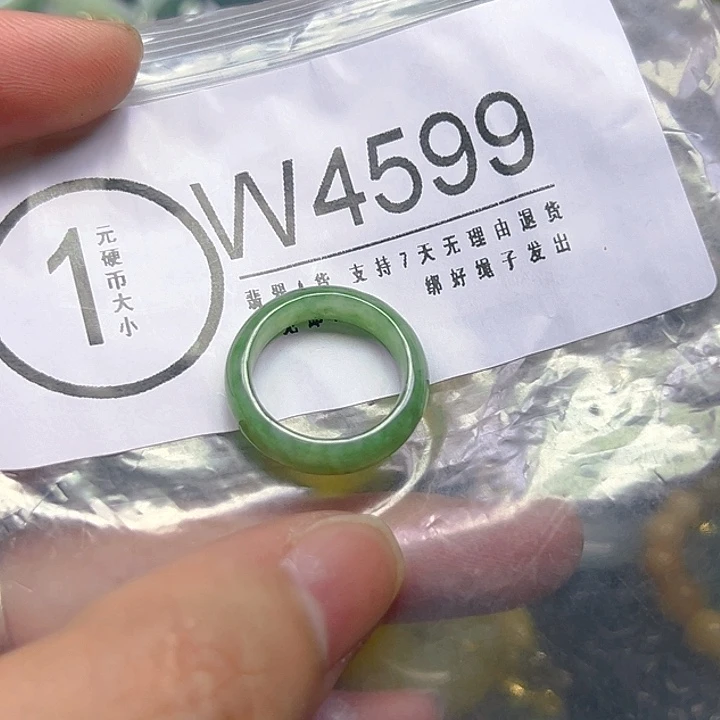 翡翠未镶嵌颈饰嗯