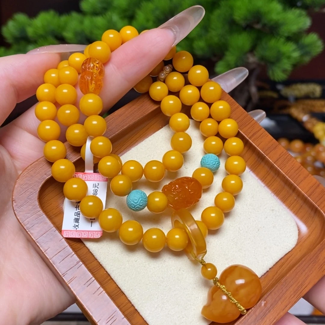 【闪购商品】手链蜜蜡未镶嵌手串