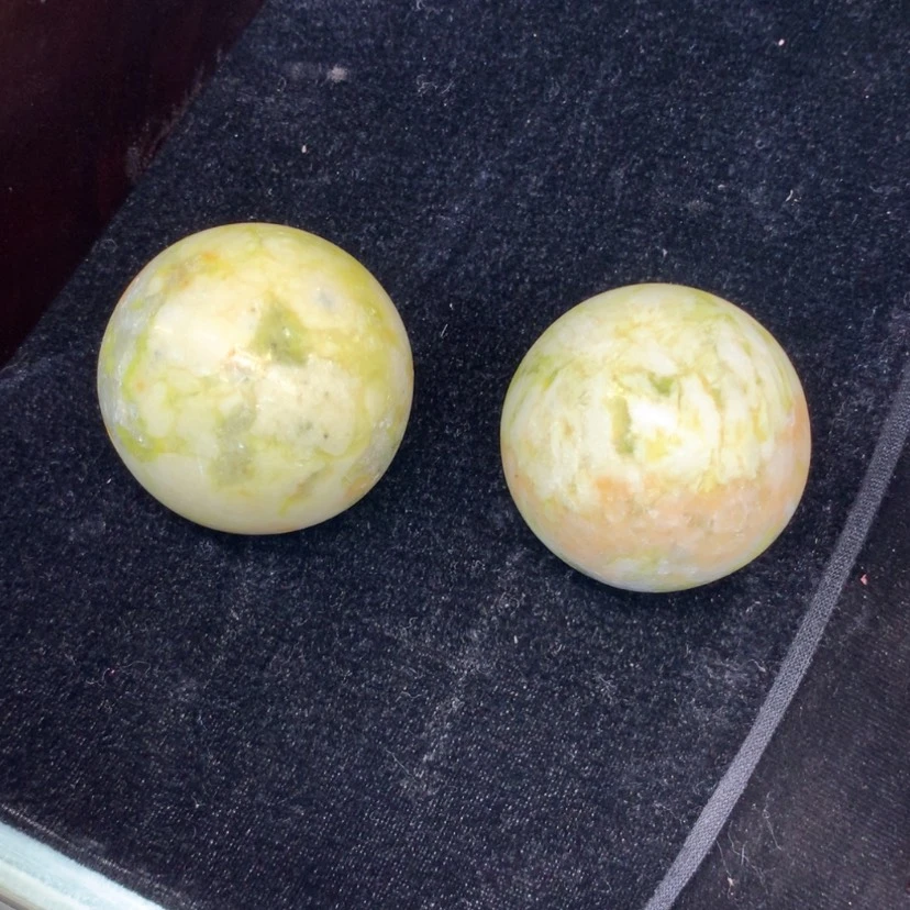 【闪购商品】未镶嵌蛇纹石玉摆件覆膜熊*