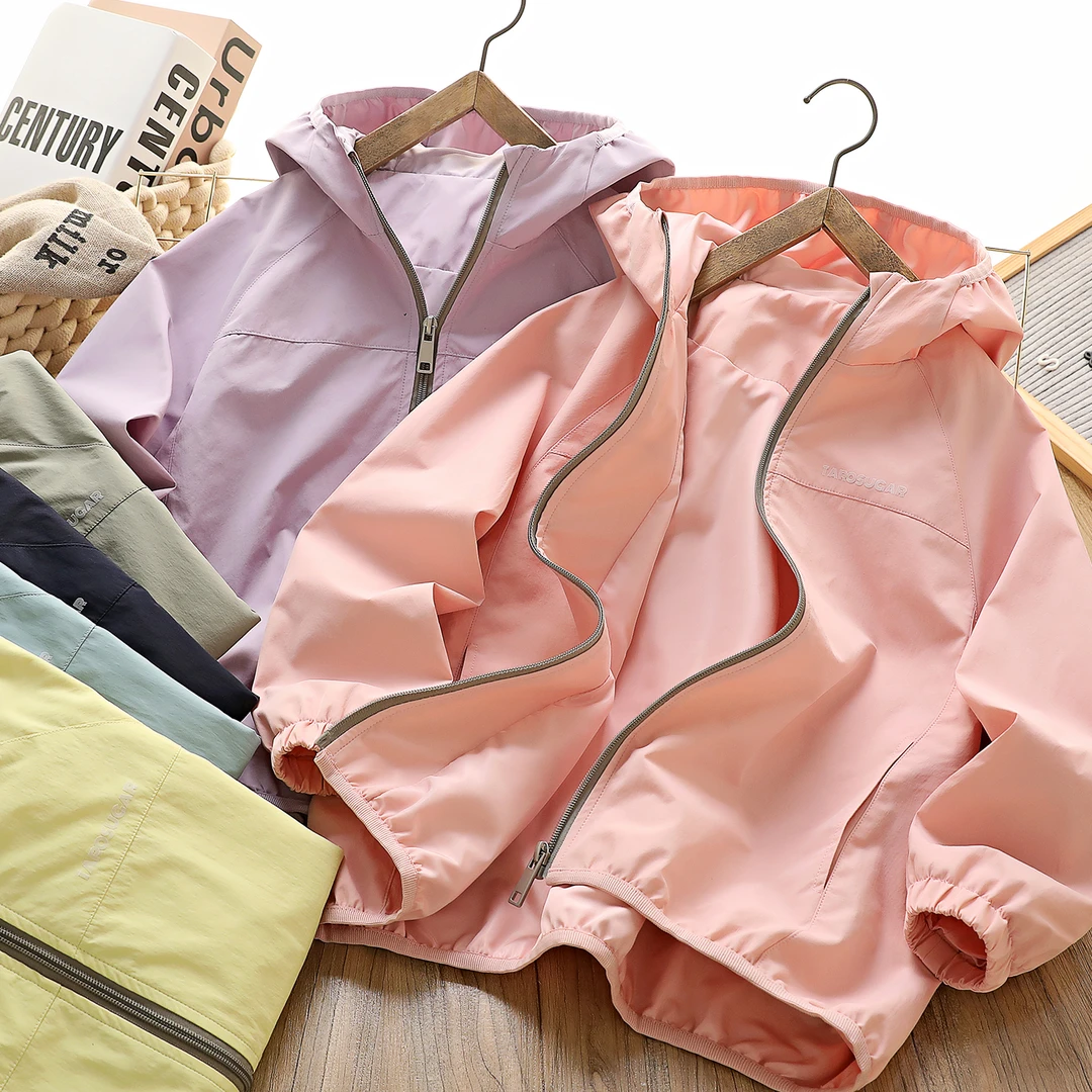 【海涛大叔】儿童防风薄款休闲外套2025新休闲连帽外套-XYT6710 Y