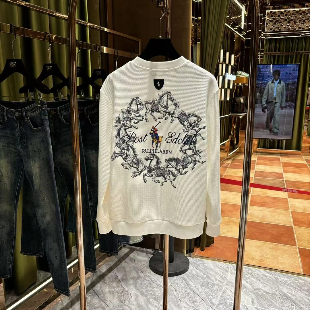 YL【YY专属】2025秋冬新品高级感时尚潮流刺绣百搭卫衣-25779