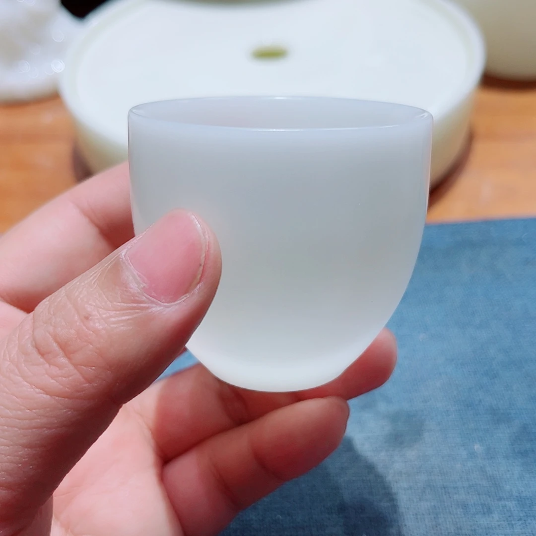 陶瓷素烧璞玉6个55cccccc