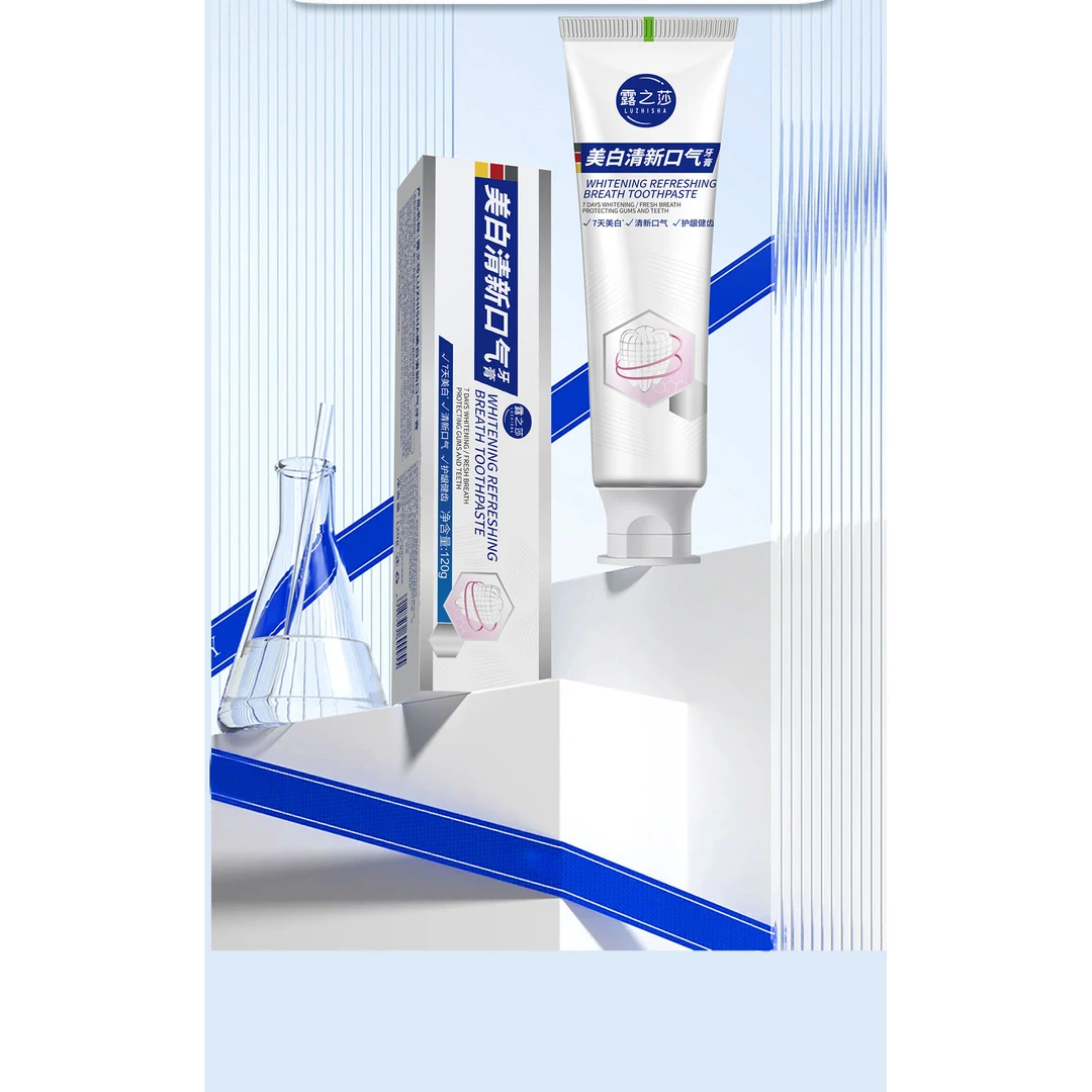 『优选B』露之莎美白清新口气牙膏