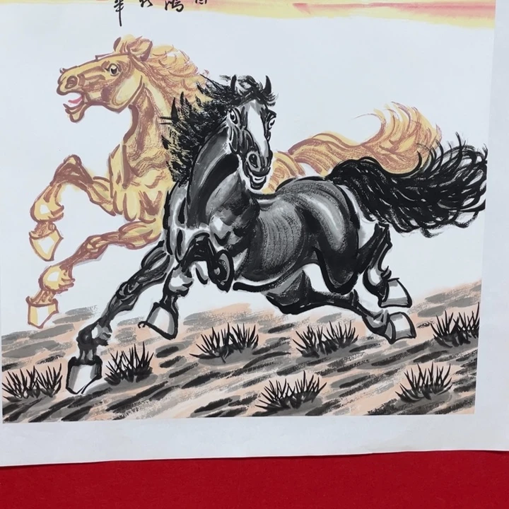 日新画作欣赏作品