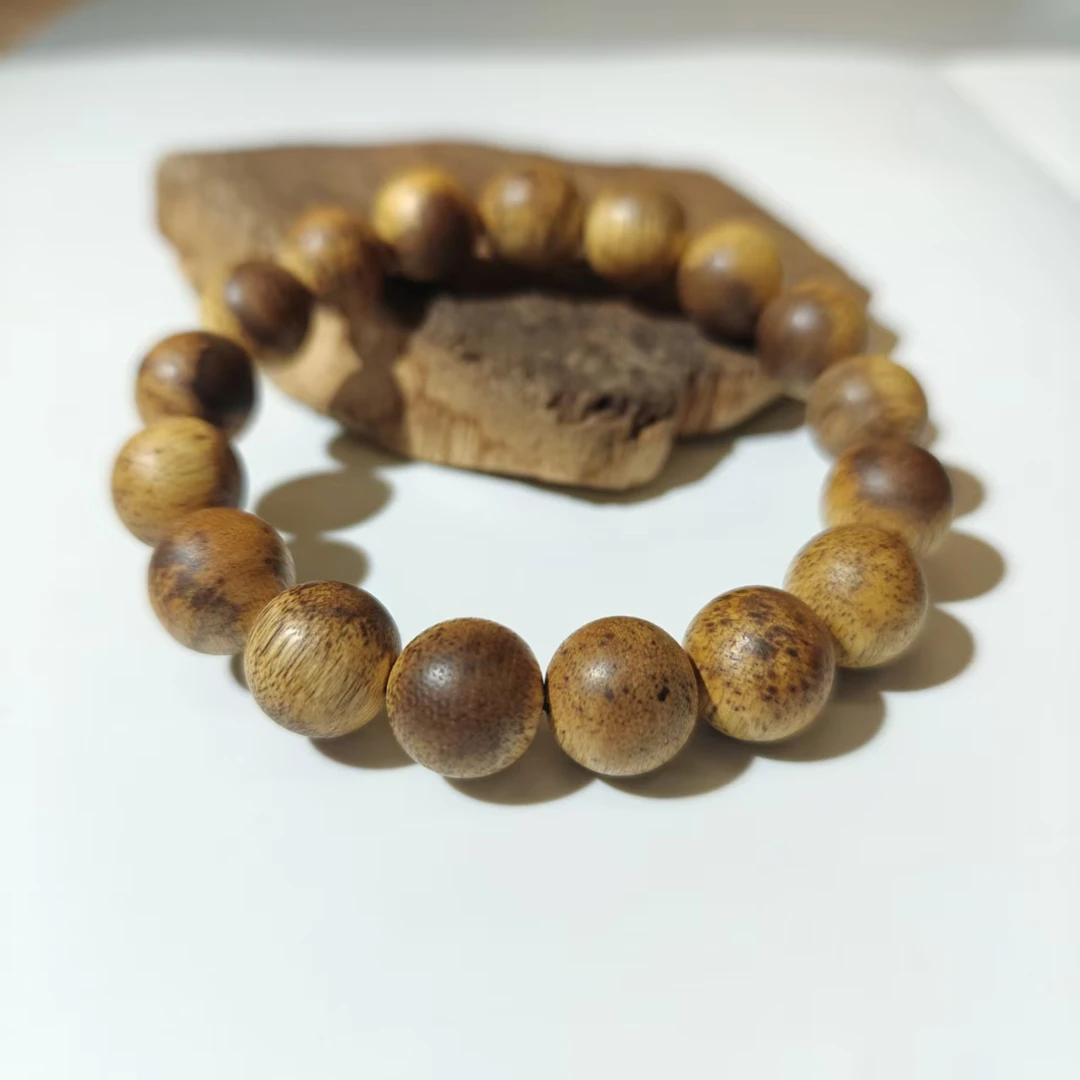 沉香【金腾香舍】广西沉香“十万大山”单圈手串 12mm+