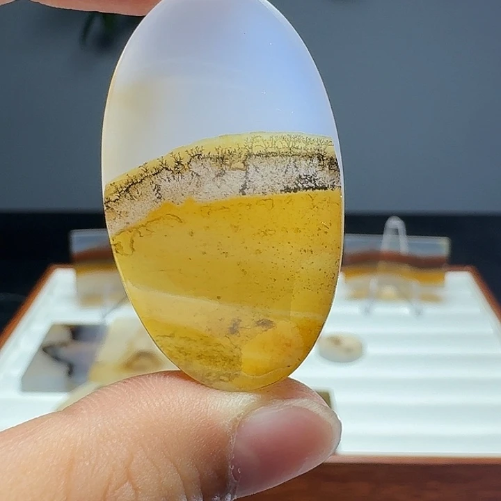 玛瑙/玉髓吊坠(不含链)未镶嵌