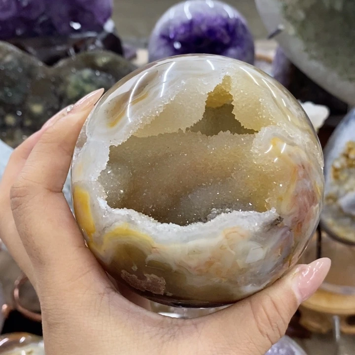 紫晶珠宝半成品未镶嵌