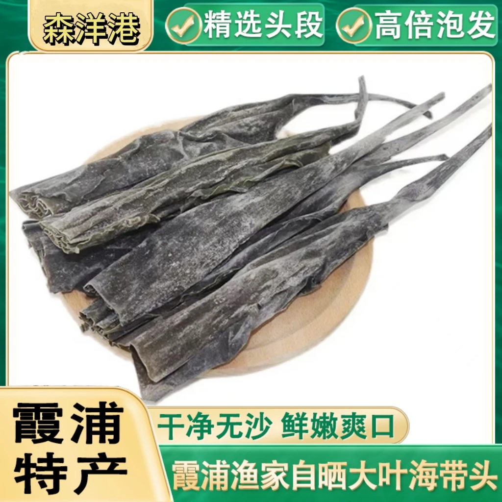 霞浦正宗手工日晒干海带厚实营养免洗干净脆爽煲汤海带凉拌海鲜
