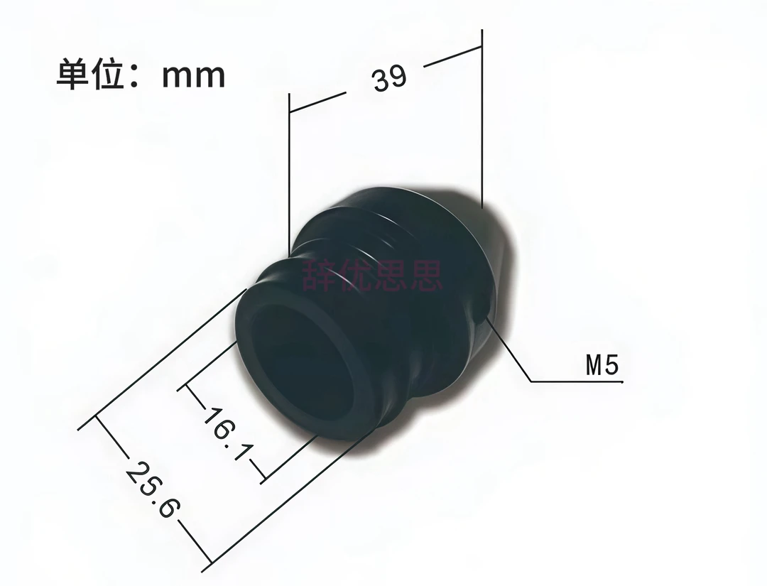 黄铜固定环堵头四道O圈内径16.1外25.5五金模具紧固件