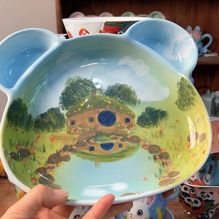 陶景德镇釉下手绘陶瓷