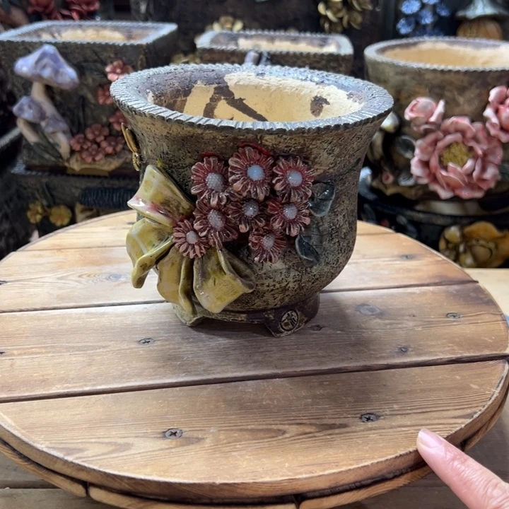 青藤多肉花盆百搭