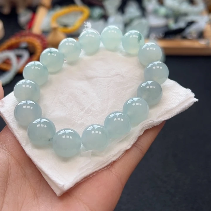 翡翠未镶嵌颈饰天然A货缅甸翡翠