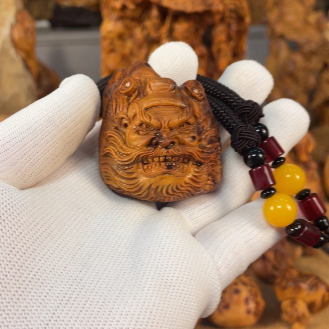 牛***璇柏木（崖柏）太行崖柏精品手把件