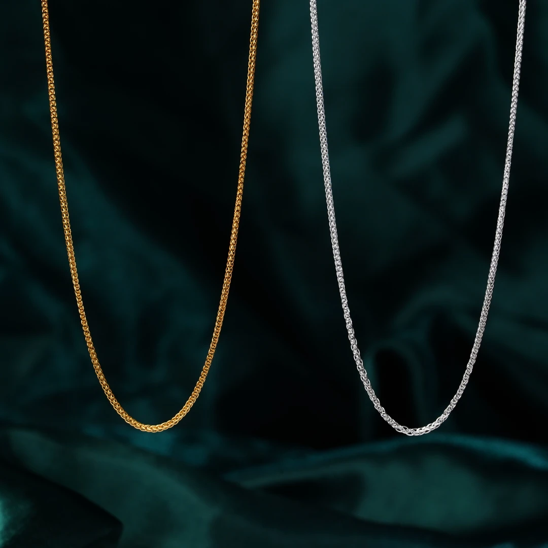 足银银制品 【小北好物】足银项链【长度50cm】2QP53X8