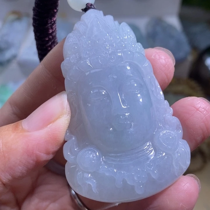【闪购商品】颈饰未镶嵌翡翠观音