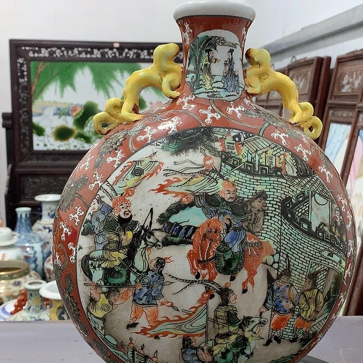 陶摆件博古架陶瓷摆件