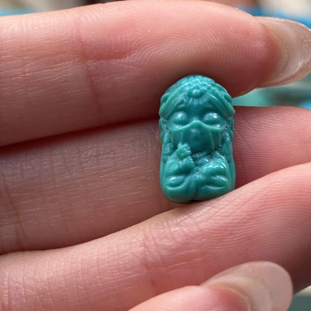 未镶嵌绿松石挂件