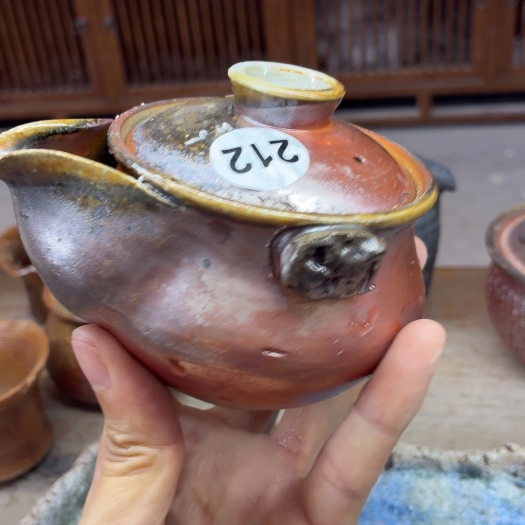 陶园柴烧精品好货212泥纹加点赞福利
