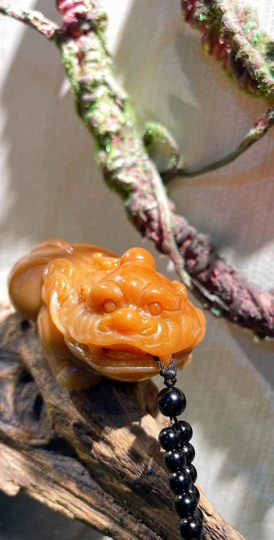 貔貅手把件玉石保真