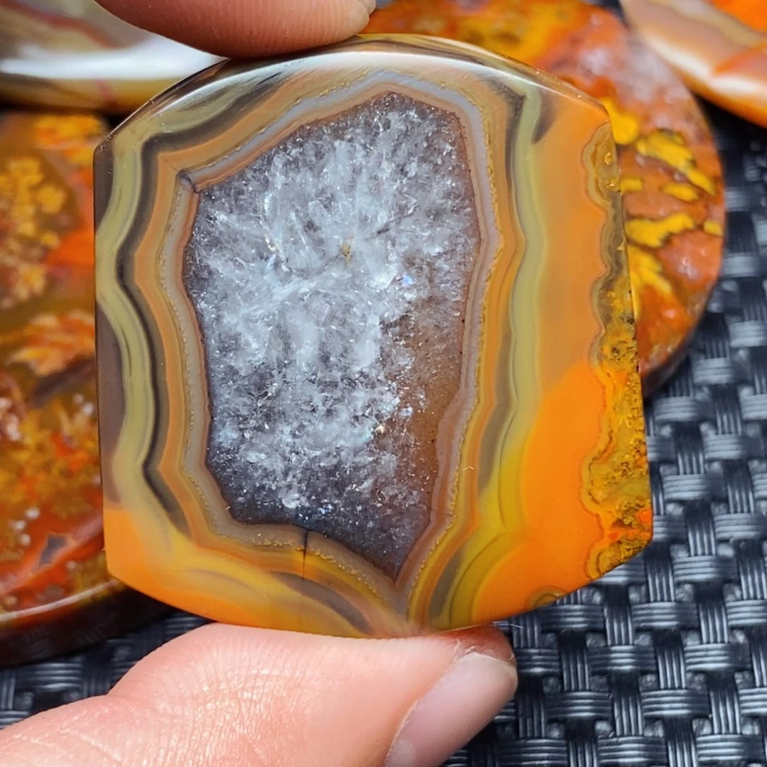 玛瑙/玉髓吊坠(不含链)未镶嵌海*