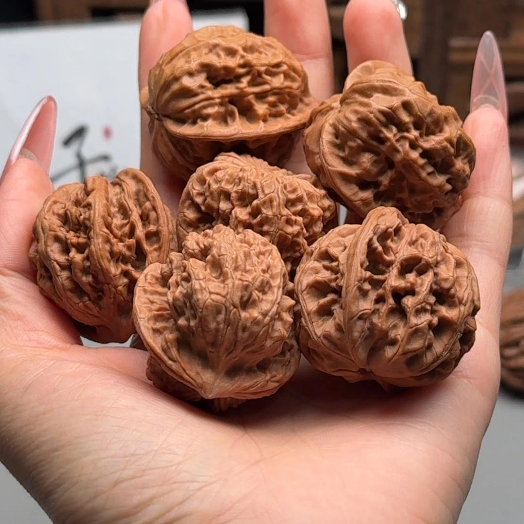 文玩核桃把件楸百核118