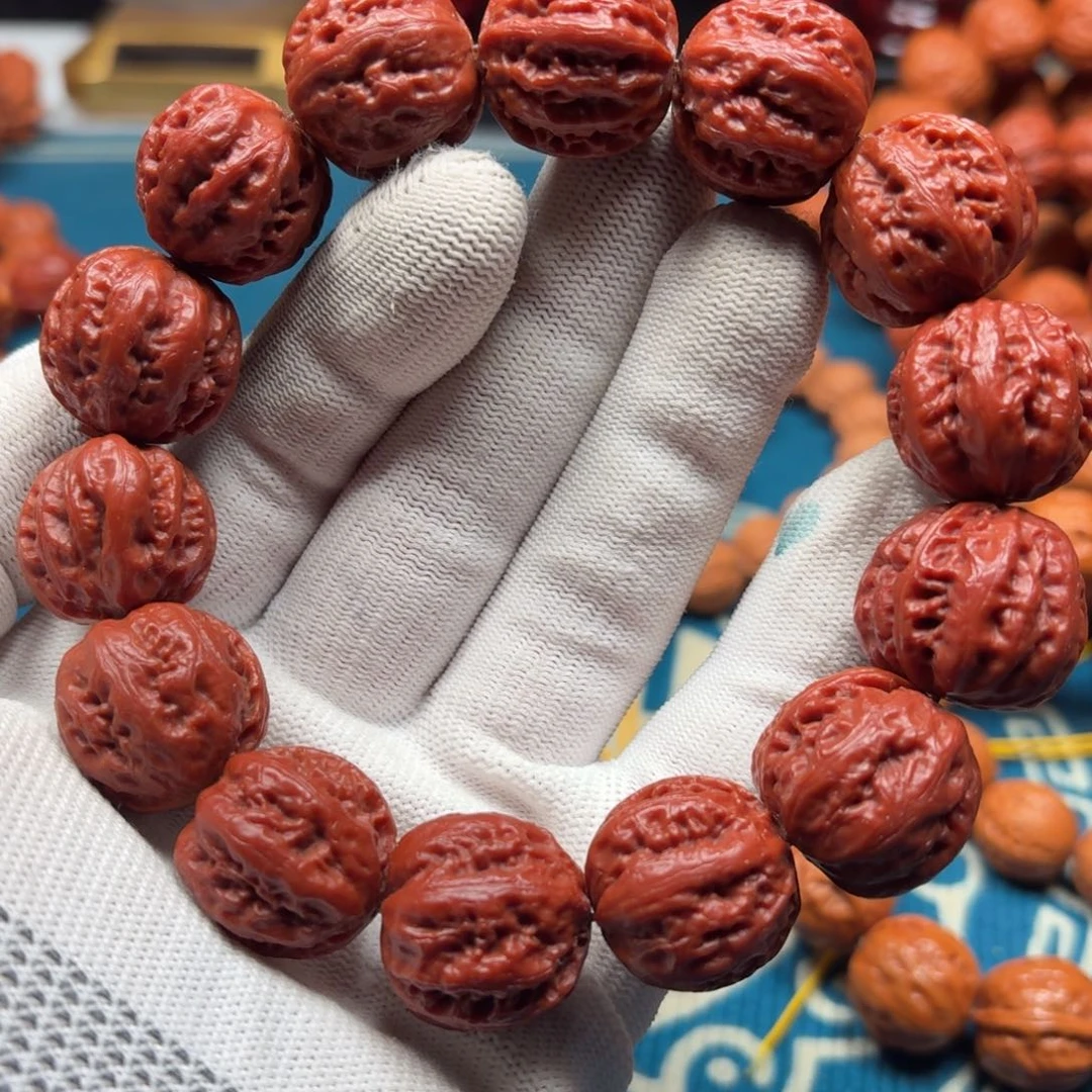 文玩核桃吊坠粗筋八棱