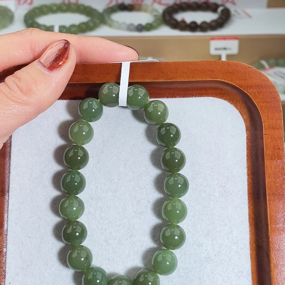 和田玉（糖玉）未镶嵌手链