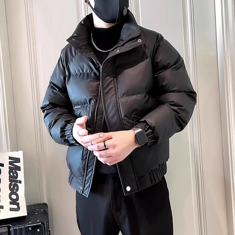 GSCebrodz痞帅休闲棉服男士新款冬季加厚保暖棉袄潮流立领棉衣外