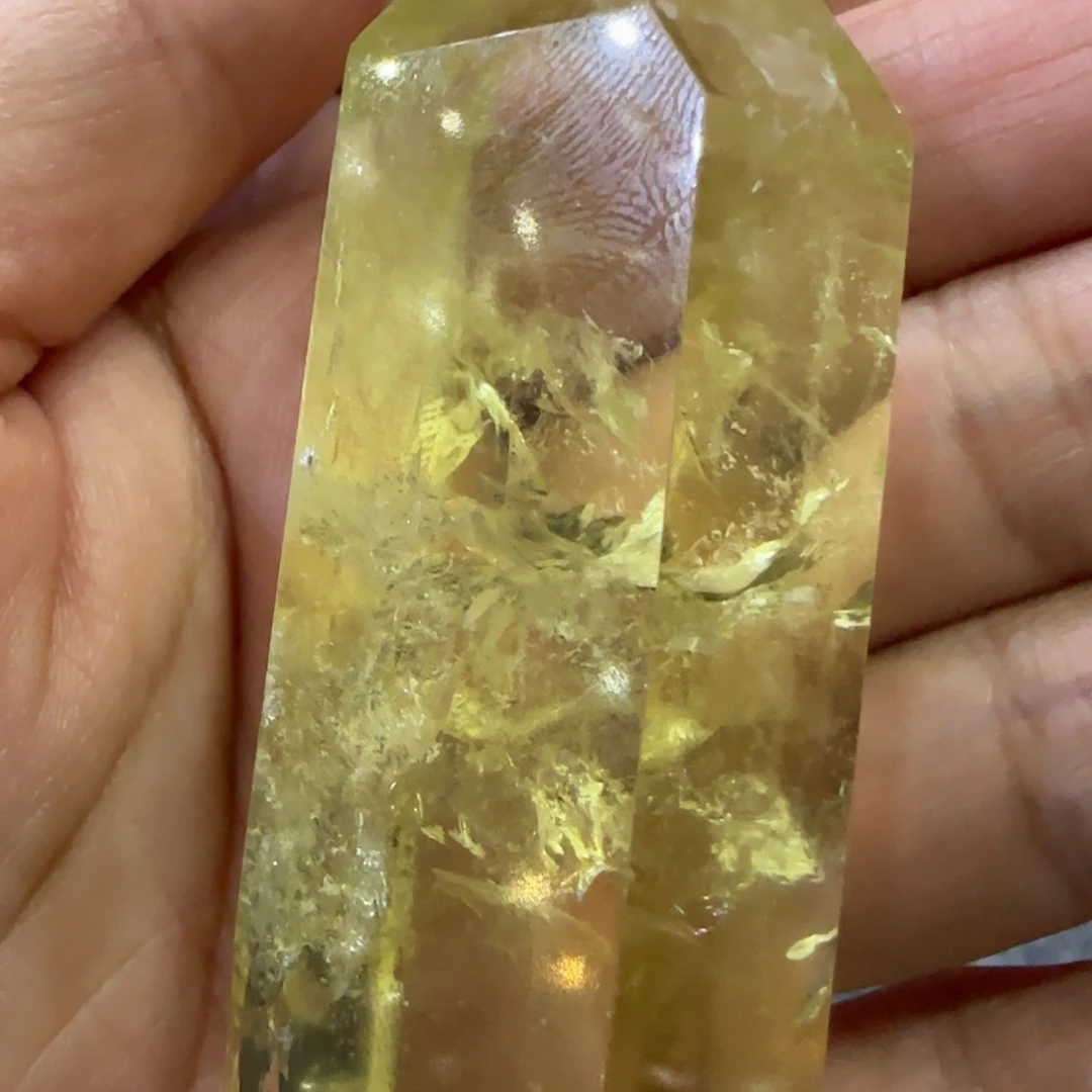 玻***雁未镶嵌珠宝半成品水晶