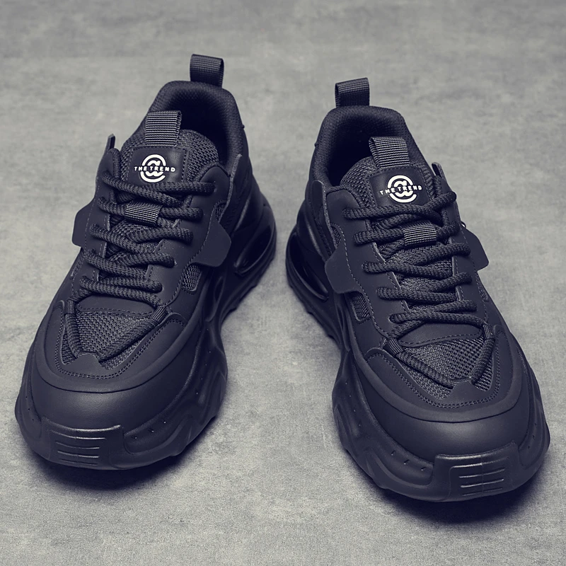 Louis Fordea/路易弗狄老爹鞋男轻奢百搭网面休夏季厚底网面老爹