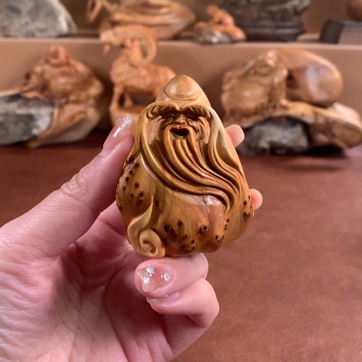 柏木（崖柏）根雕摆件