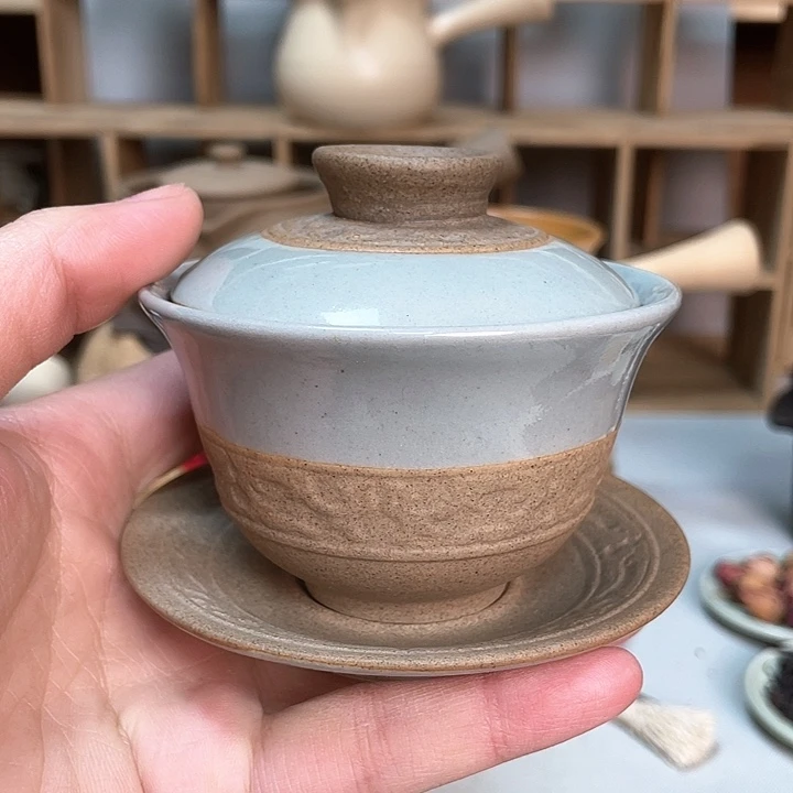 壶老段烧陶瓷茶器！