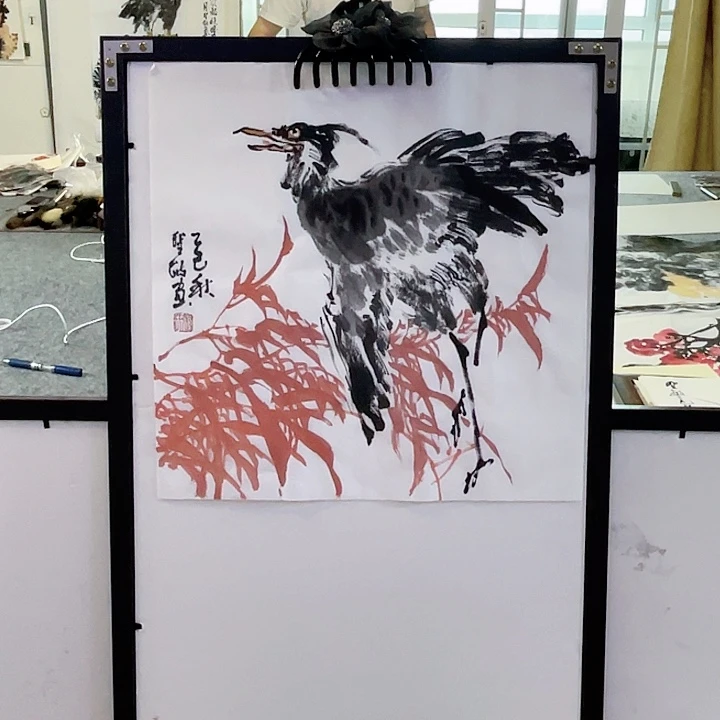 国画张圣敏先生纯手绘作品