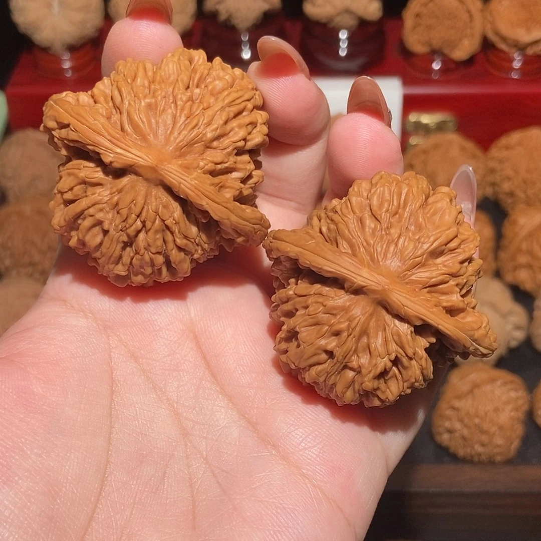 文玩核桃吊坠四座楼48