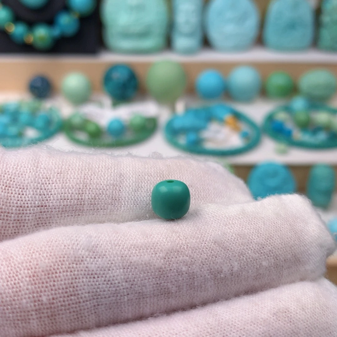 未镶嵌绿松石珠宝奇石卡7