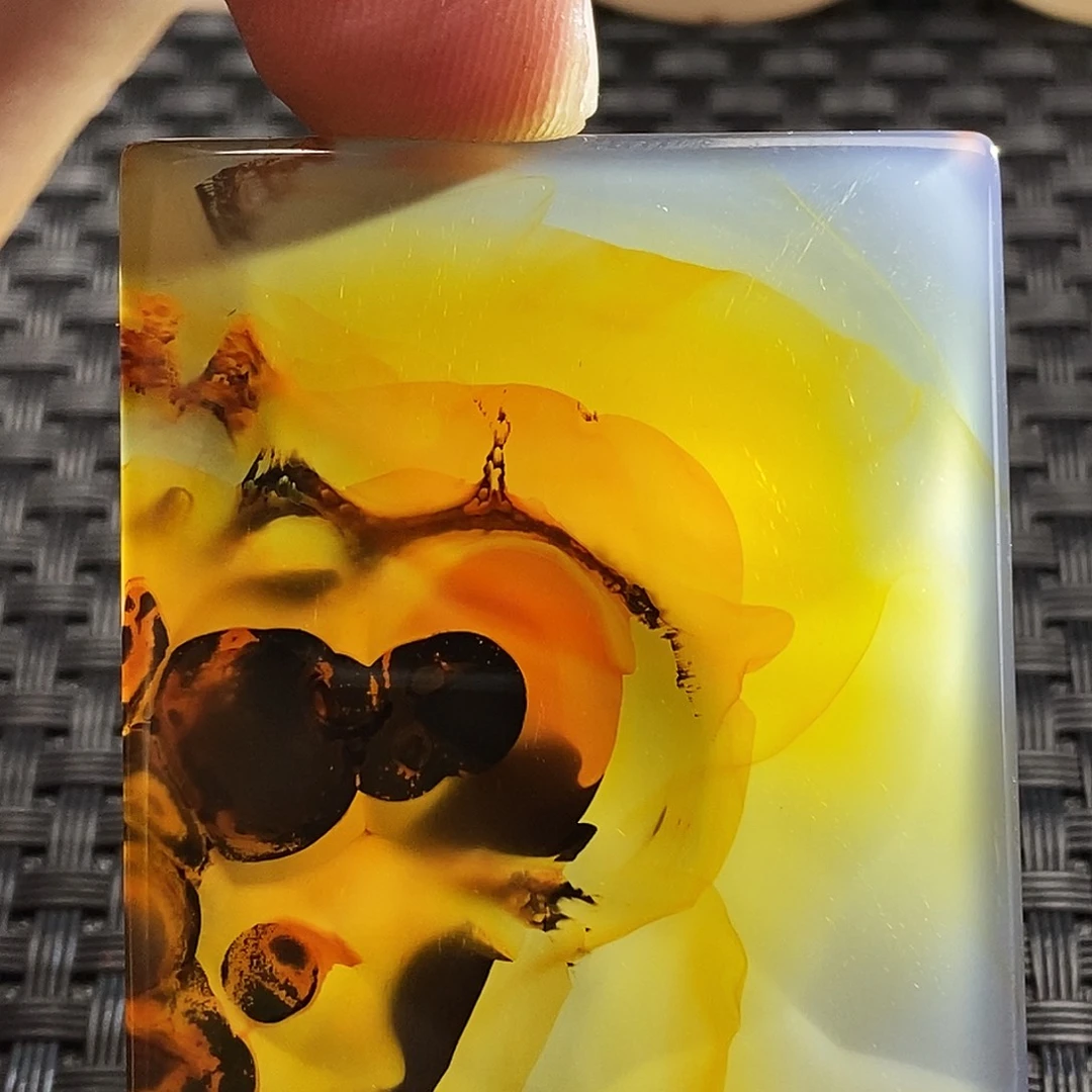 E***g玛瑙/玉髓未镶嵌吊坠(不含链)