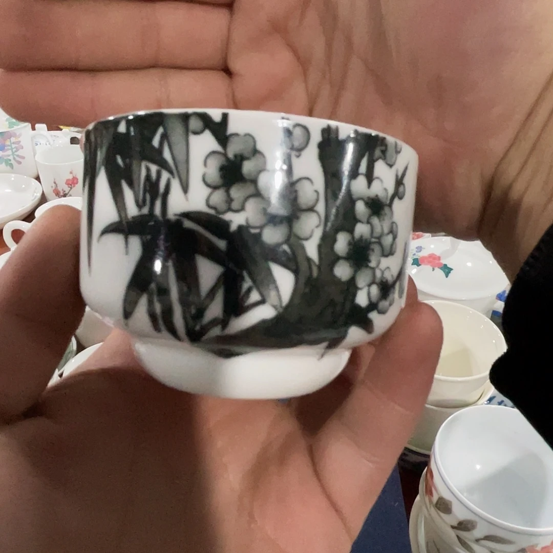 醴陵老厂瓷微瑕慎拍