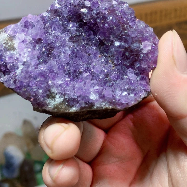 猫***鹰银S925镶嵌大型摆件（非配饰）紫晶