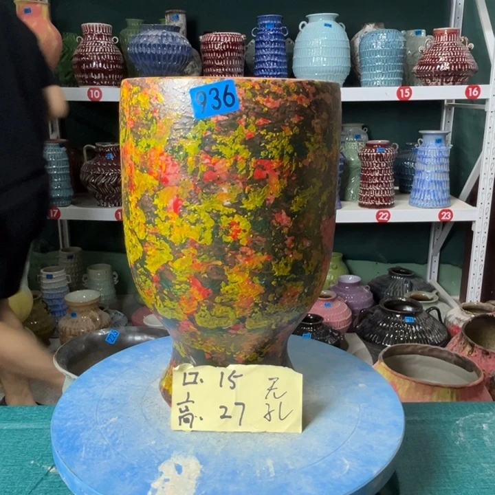 景德镇陶瓷花盆花器936