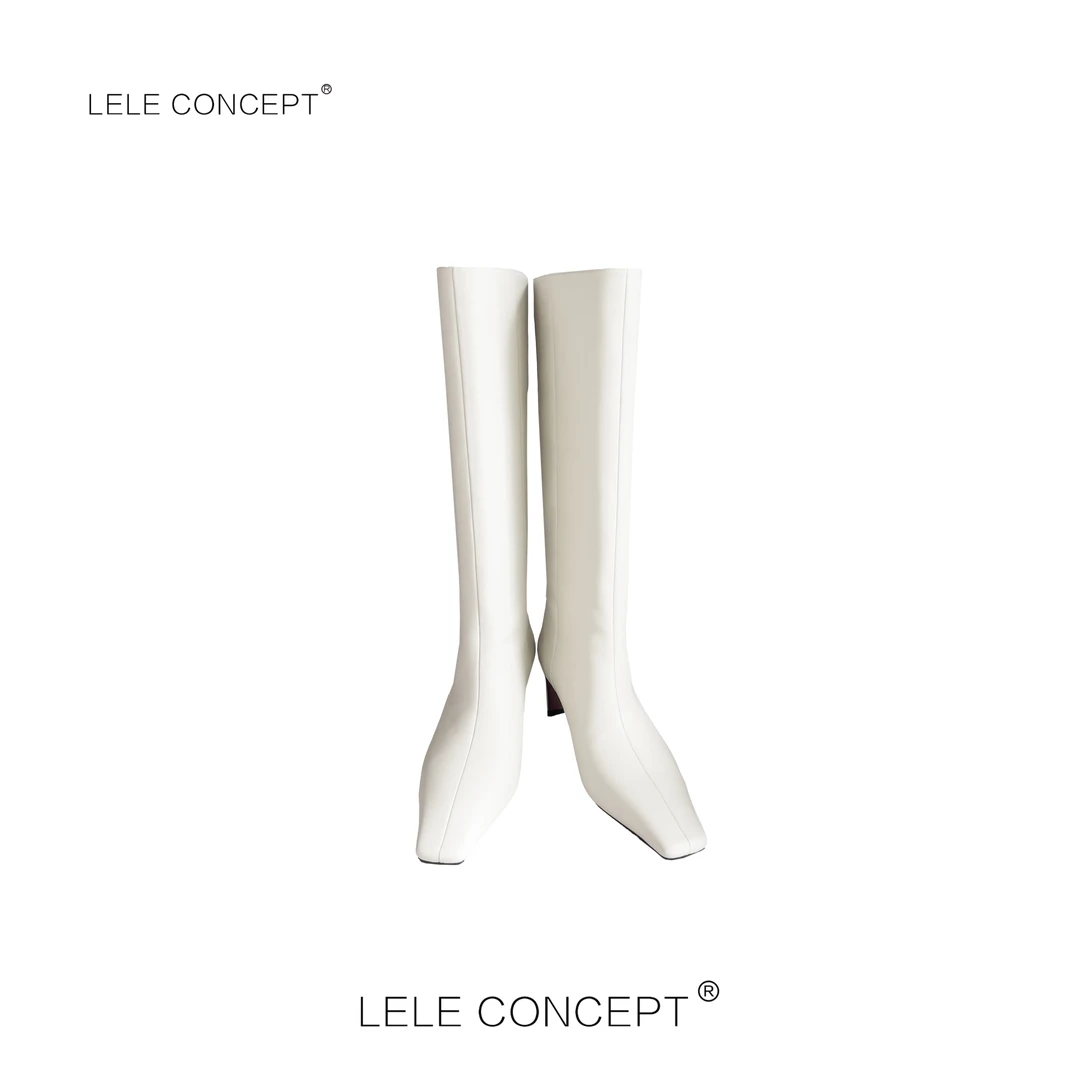 LELE CONCEPT | 时尚气质小尖头细跟长靴UX25C0029W