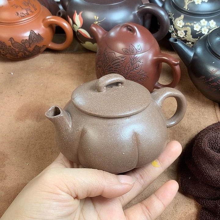 茶壶紫砂紫砂微瑕