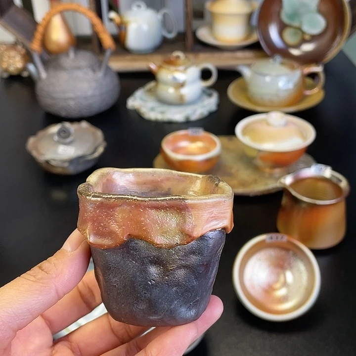 燃薪柴烧茶器主人杯