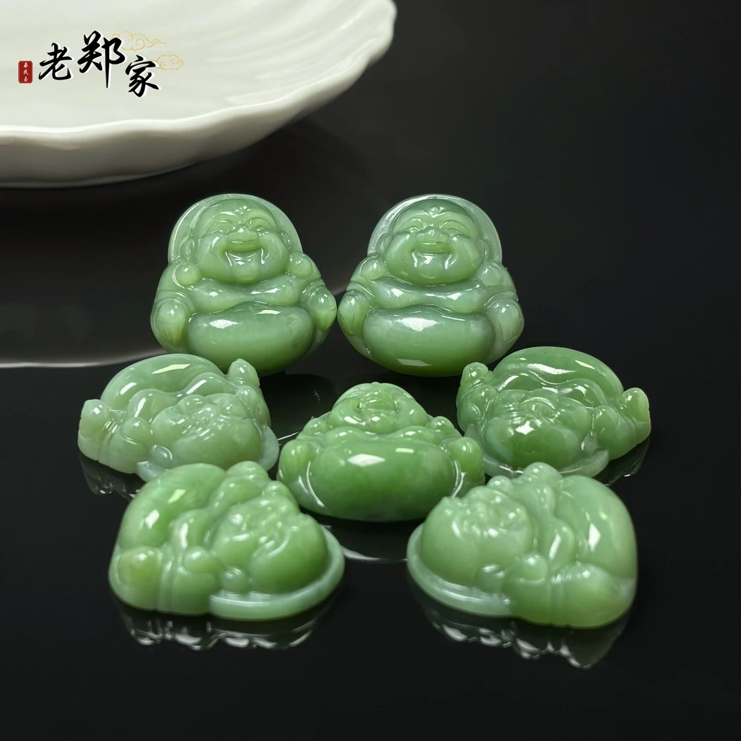 【老郑家】和田玉佛公挂件 (多样性发一件) 382