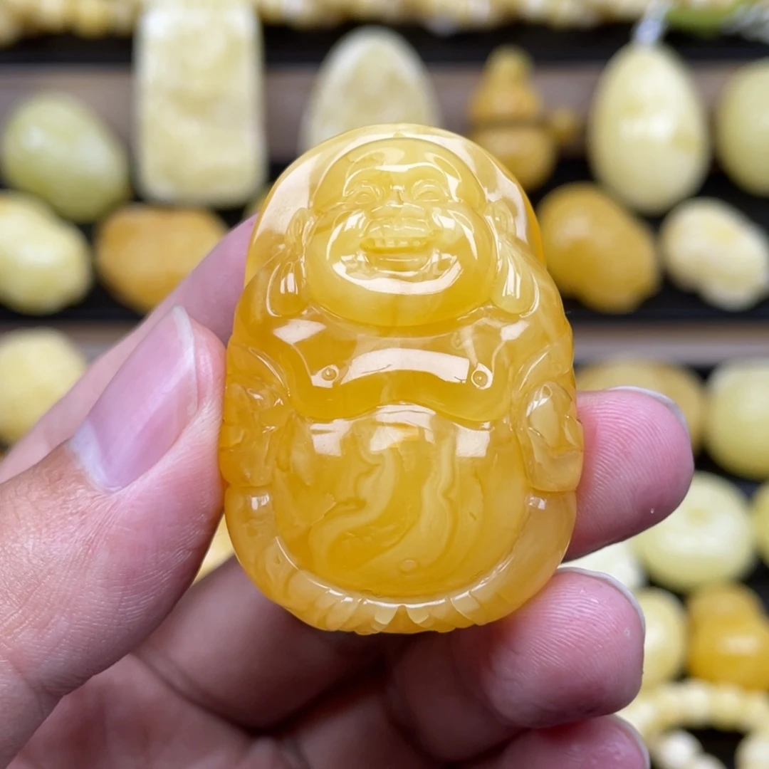 琥珀未镶嵌裸石琥珀蜜蜡