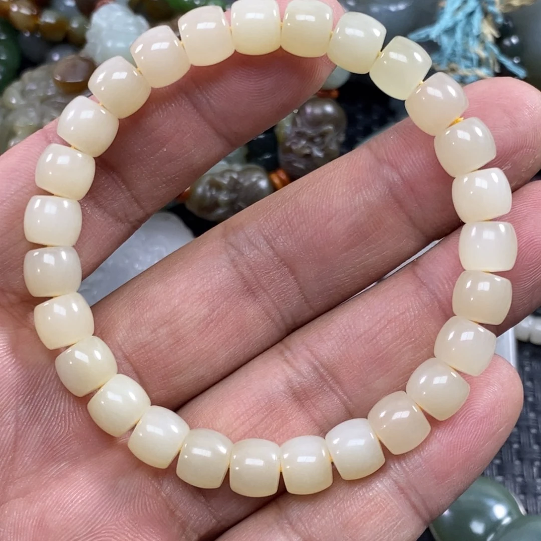 和田玉手链未镶嵌