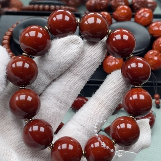 听***耳橄榄核手串橄榄核