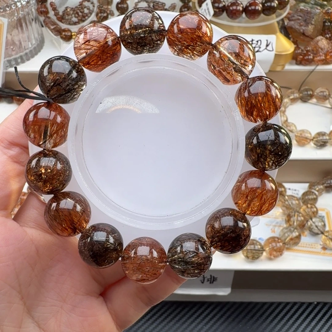 未镶嵌水晶手链黑金超七多样性发其一