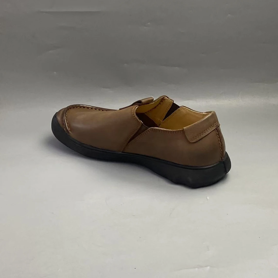 289春夏透气时尚百搭休闲透气牛皮男鞋